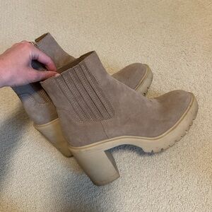 Dolce Vita H20 Ankle Booties in Camel